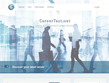 Tablet Screenshot of careertest.net